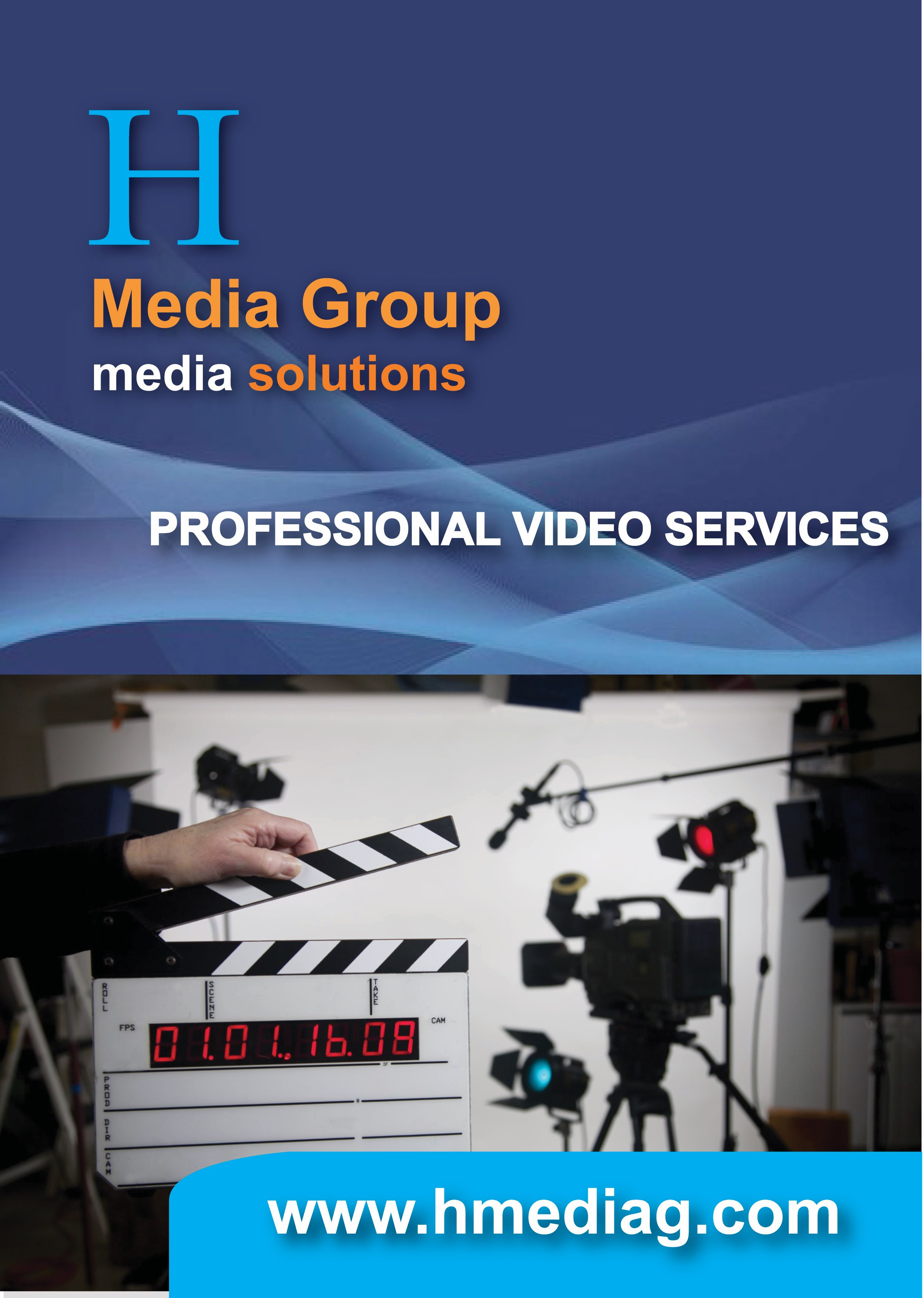 H Media Group - ビデオ制作　パンフレット - {(0 + 1)}ページ目