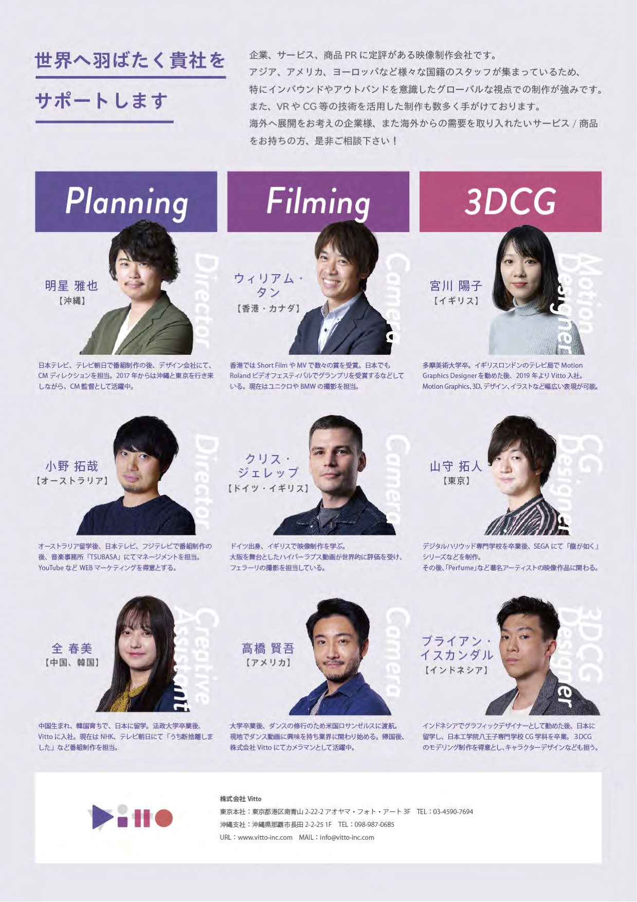 株式会社Vitto - 会社案内 - {(1 + 1)}ページ目