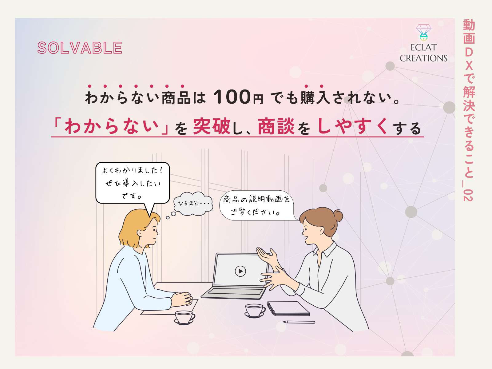 株式会社ECLAT CREATIONS - サービス資料 - {(7 + 1)}ページ目