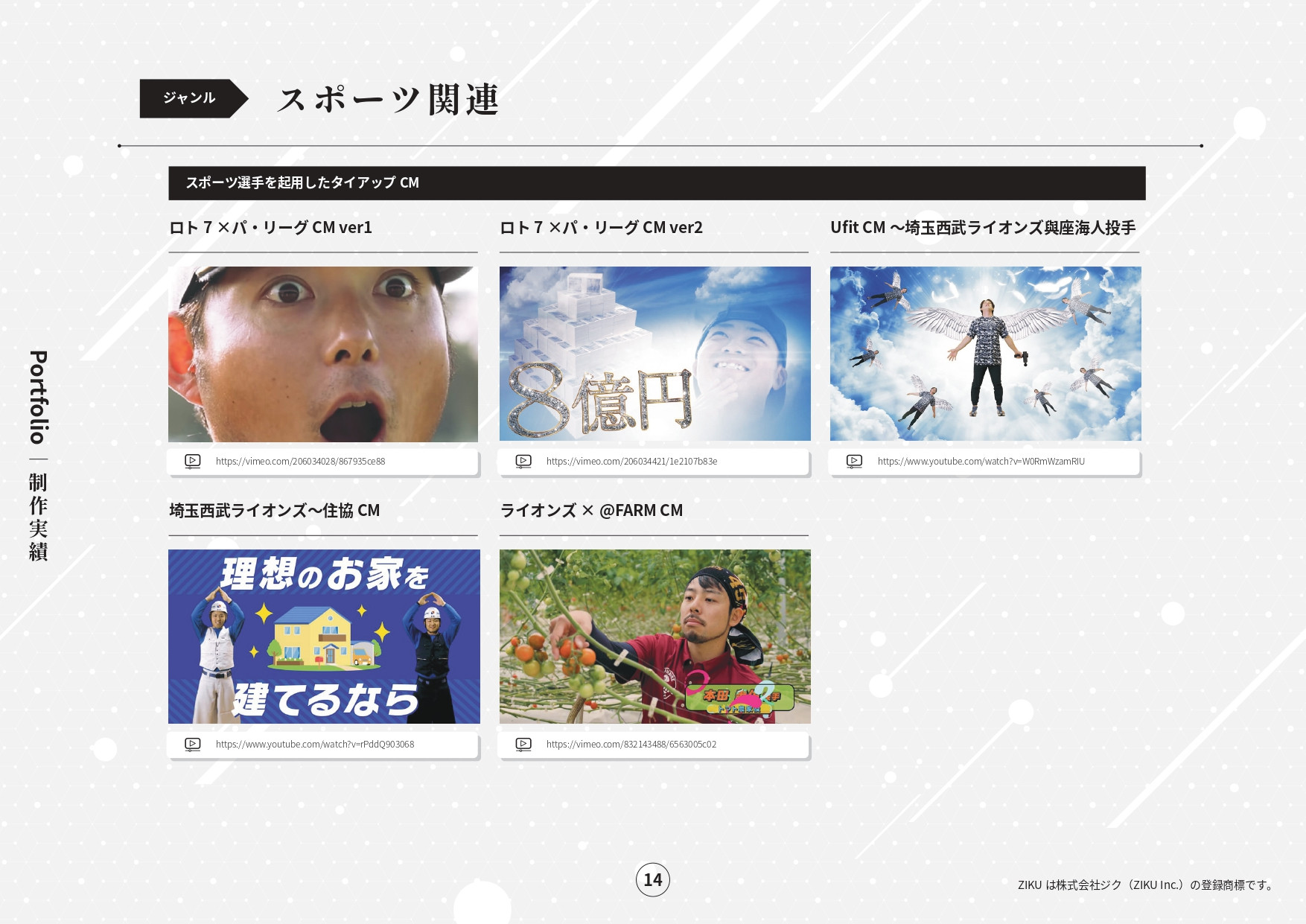 株式会社ジク - 会社案内 - {(13 + 1)}ページ目