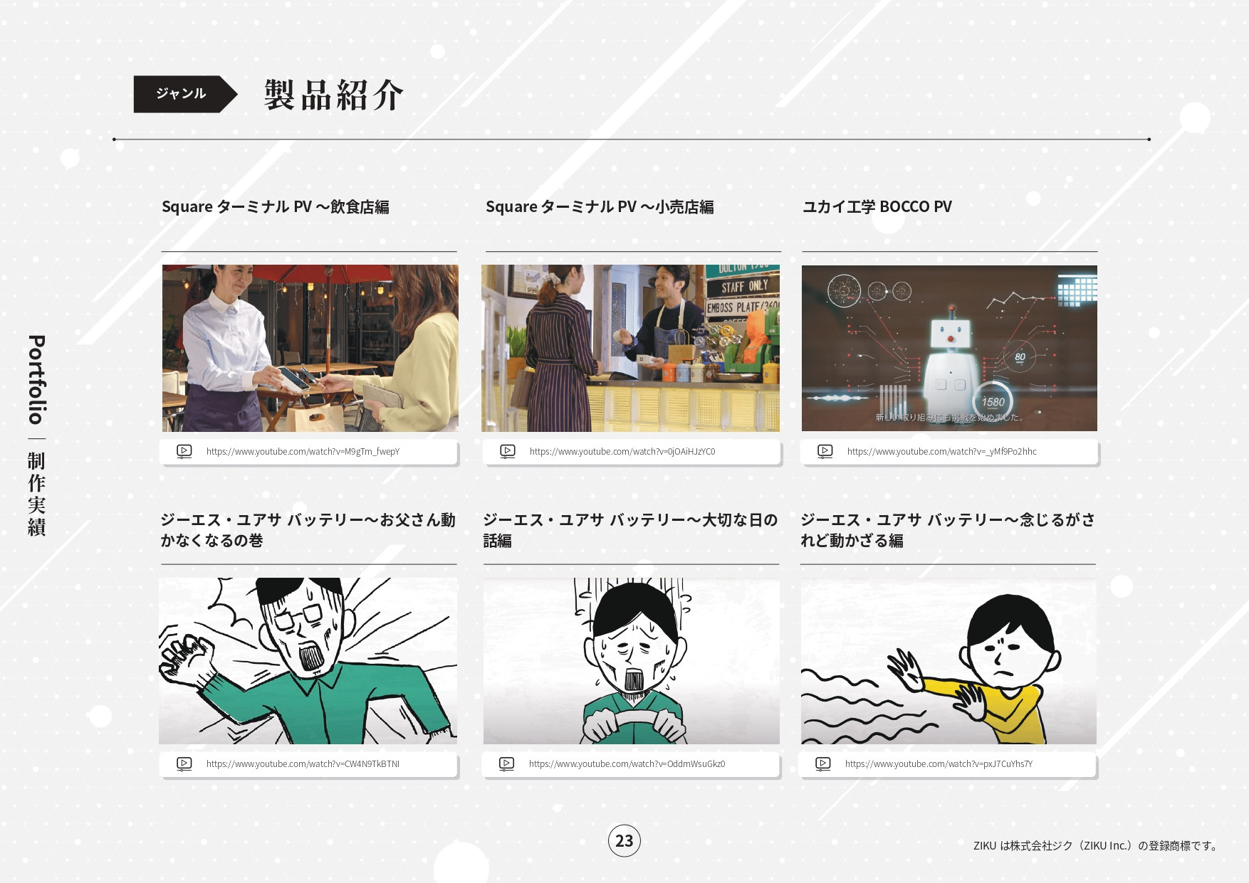 株式会社ジク - 会社案内 - {(22 + 1)}ページ目