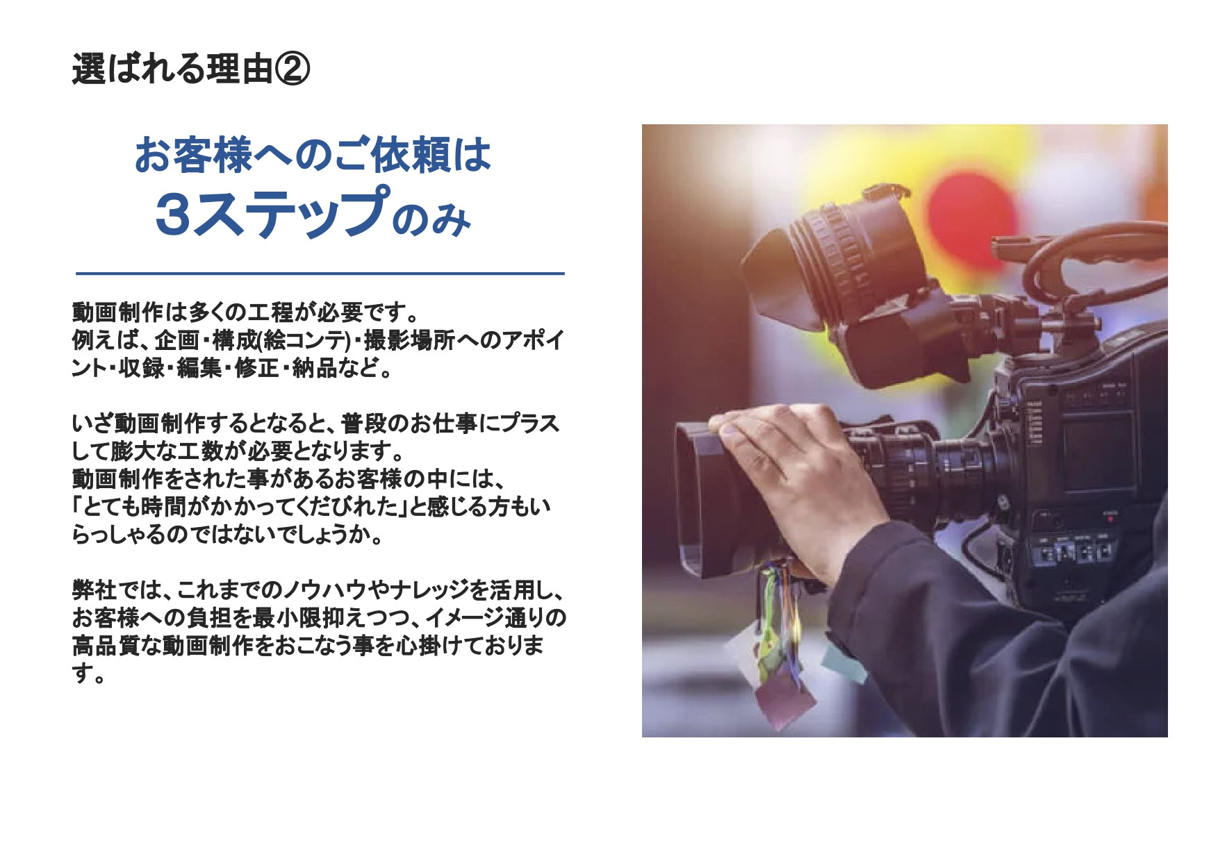 株式会社REIGETSU - 動画制作事業提案書 - {(5 + 1)}ページ目