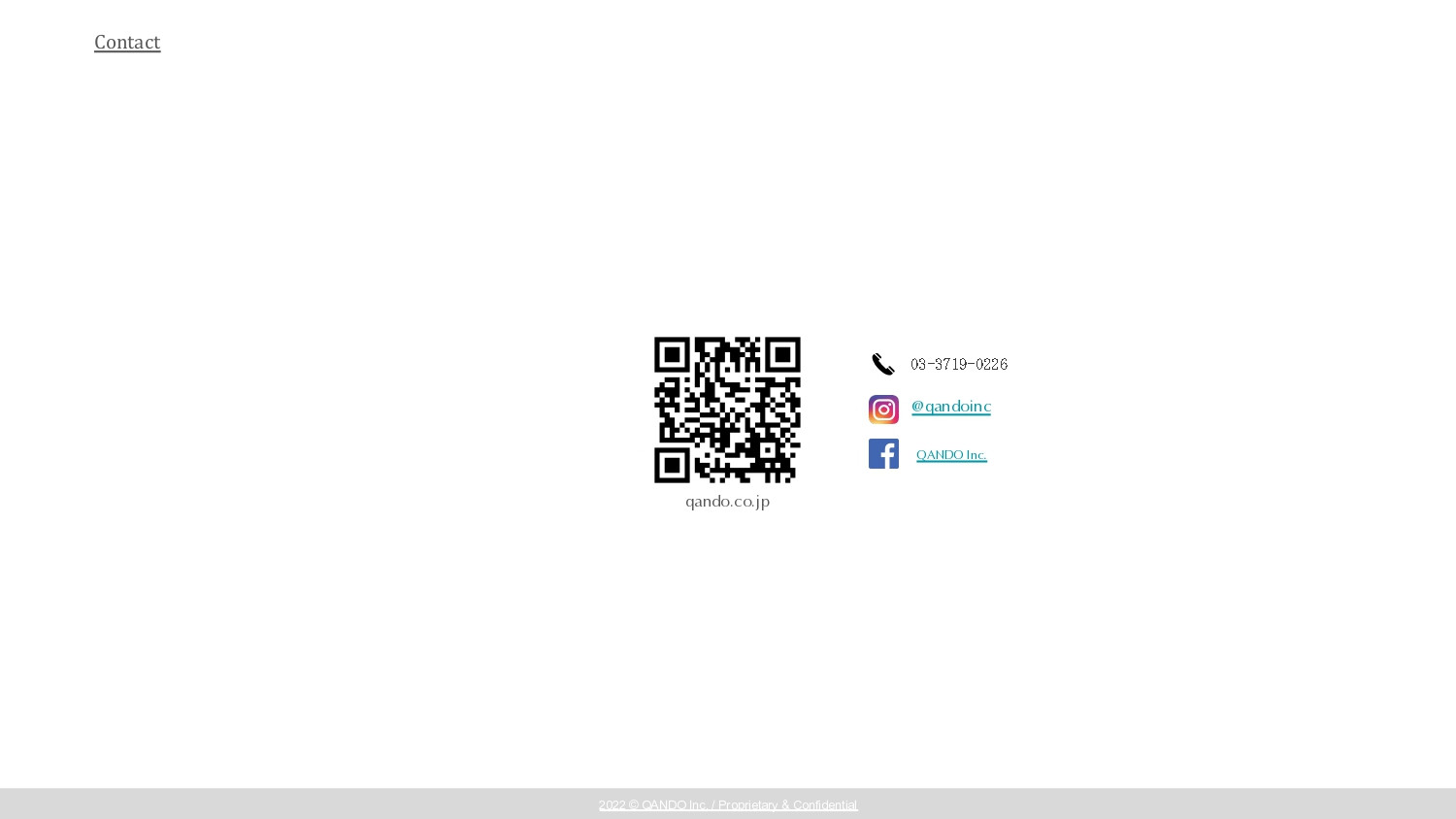 株式会社QANDO - 会社紹介&実績紹介資料 - {(15 + 1)}ページ目