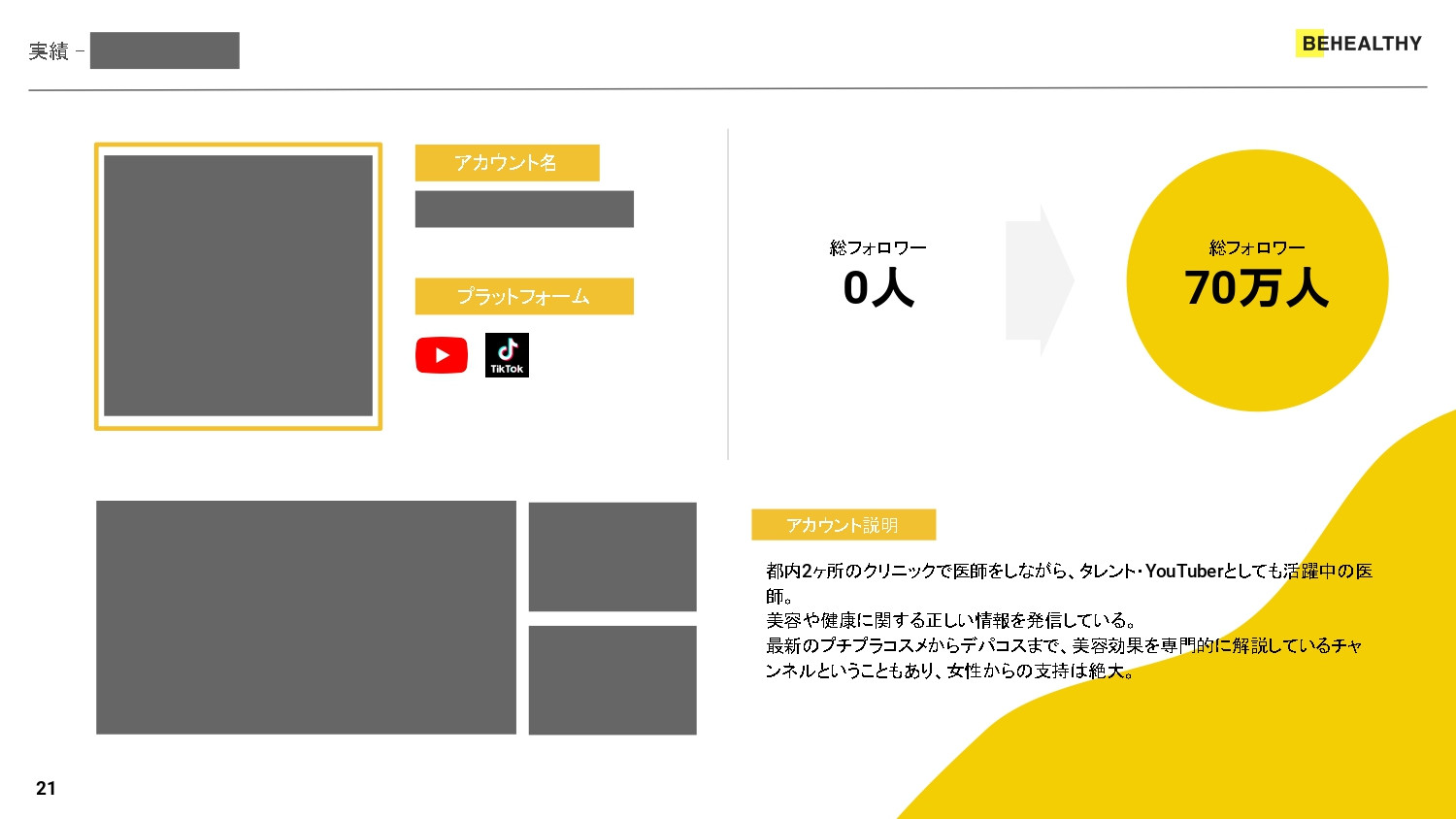 株式会社ビーヘルシー - 株式会社ビーヘルシー_サービス説明資料 - {(20 + 1)}ページ目