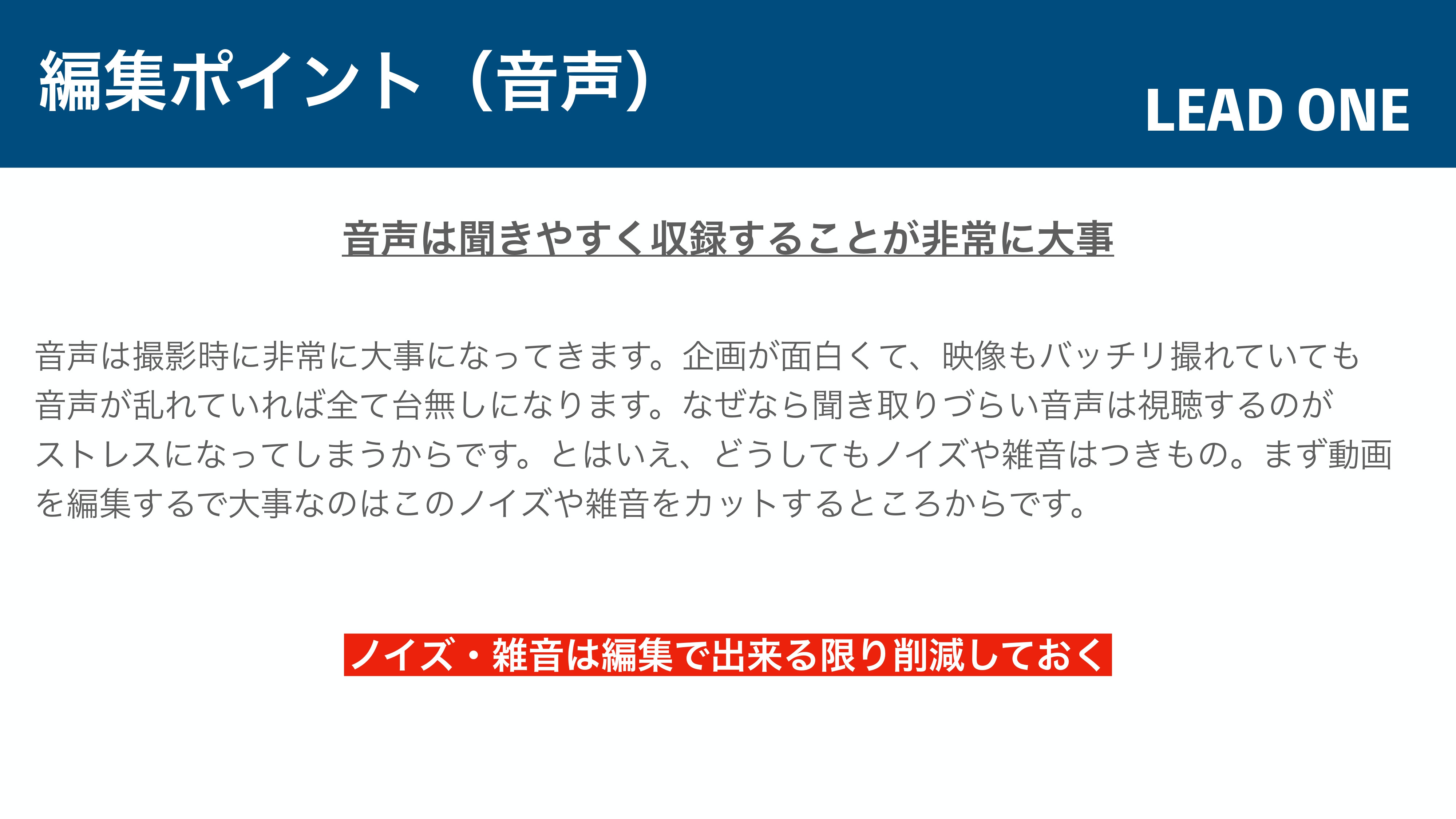 合同会社LEAD ONE - YouTube運営の手引き - {(21 + 1)}ページ目