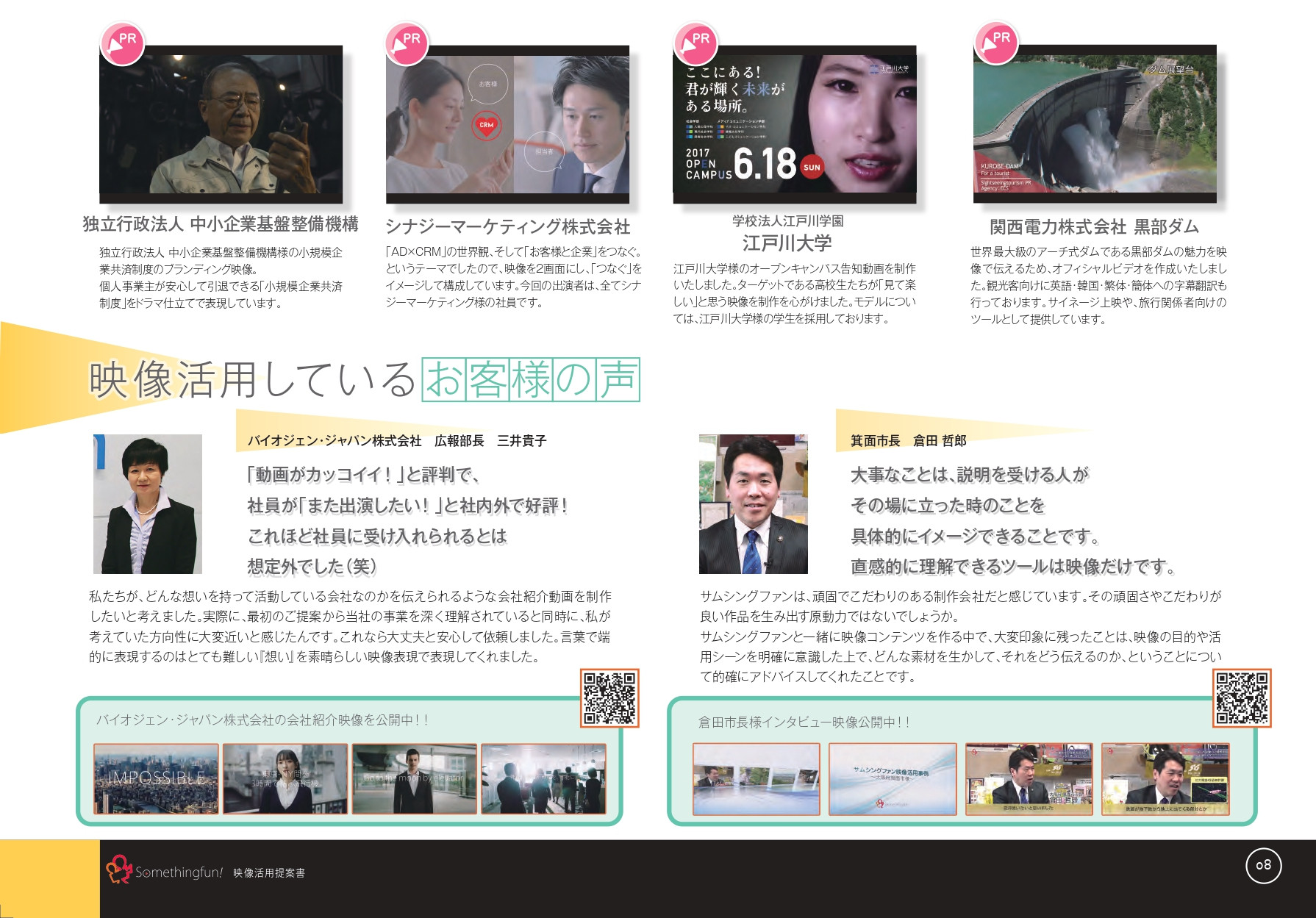 株式会社サムシングファン大阪 - サムシングファン会社案内 - {(8 + 1)}ページ目