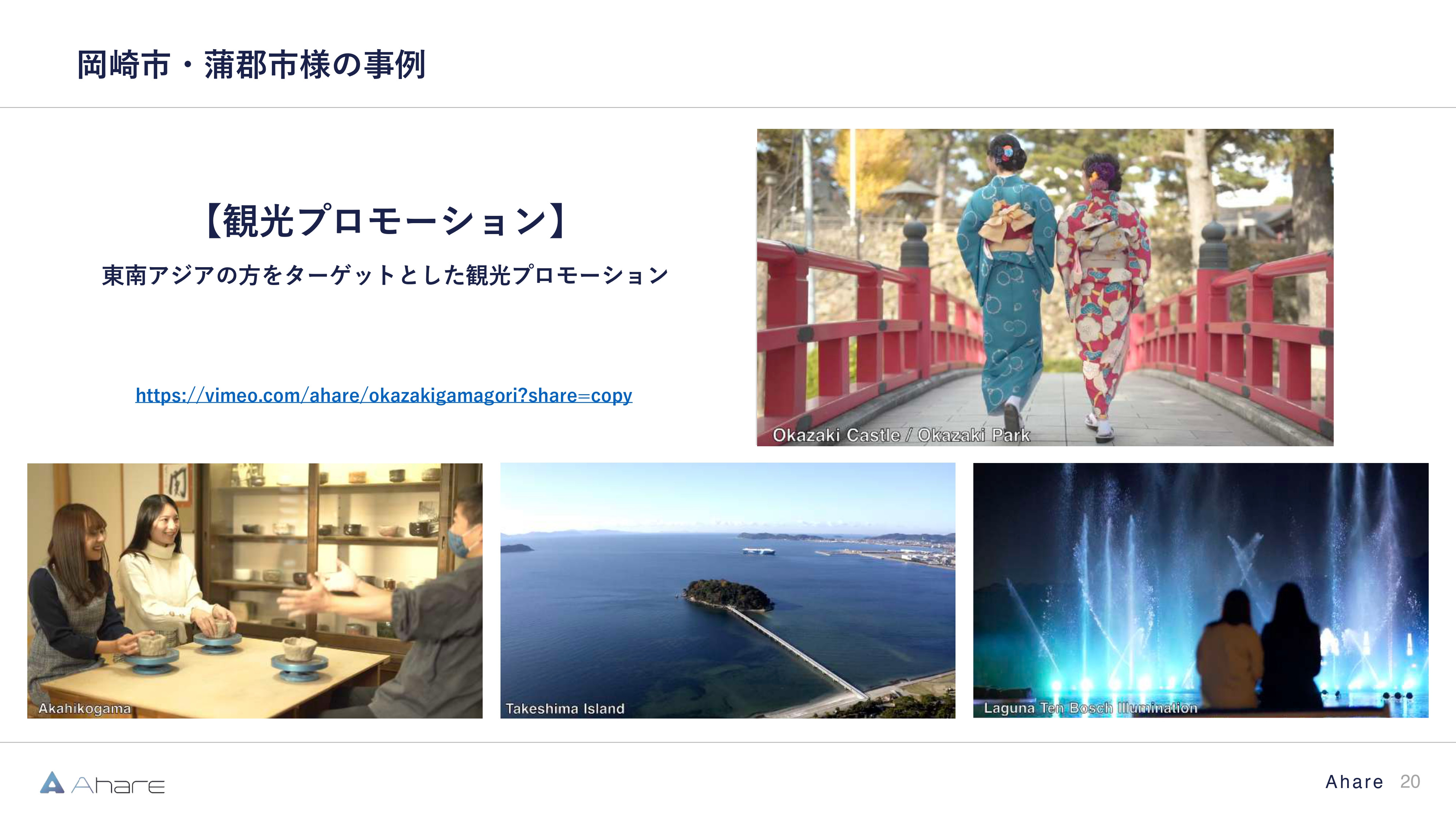 株式会社Ahare - 【株式会社Ahare】制作事例資料 - {(19 + 1)}ページ目