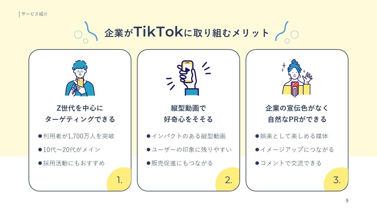 アルファノート株式会社 - 動画制作＆SNS運用代行サービス『ムビサク』紹介資料 - {(8 + 1)}ページ目