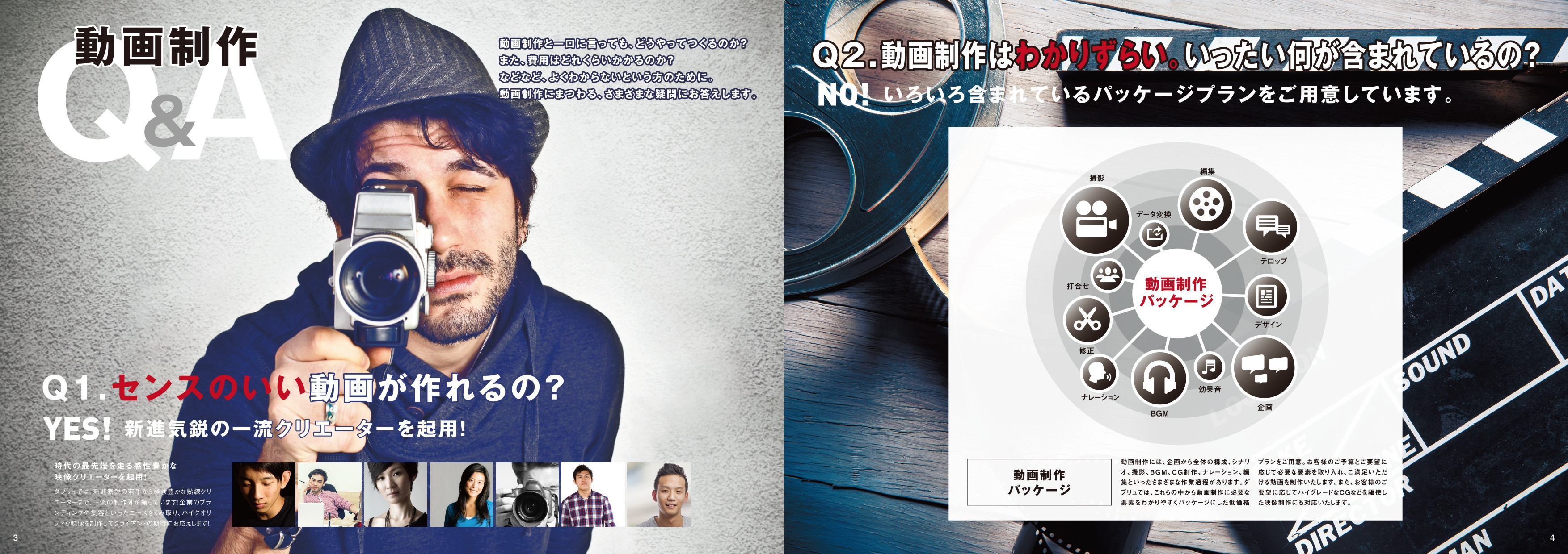 株式会社 フーラ クリエイティブ ジャパン - 動画制作カタログ - {(2 + 1)}ページ目