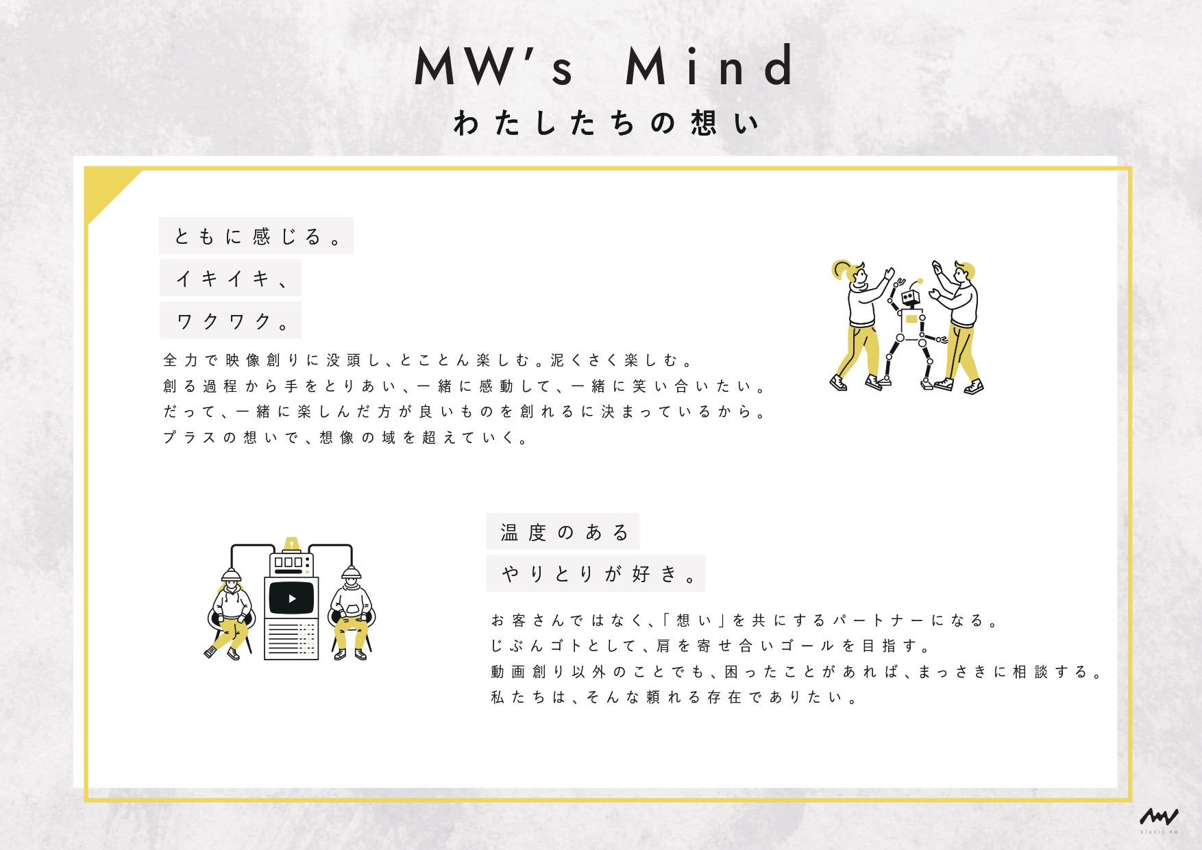株式会社STUDIO MW(スタジオムウ) - 株式会社STUDIO MW - {(3 + 1)}ページ目