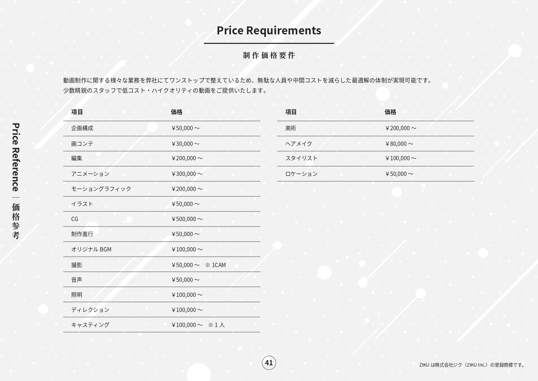 株式会社ジク - 会社案内 - {(40 + 1)}ページ目