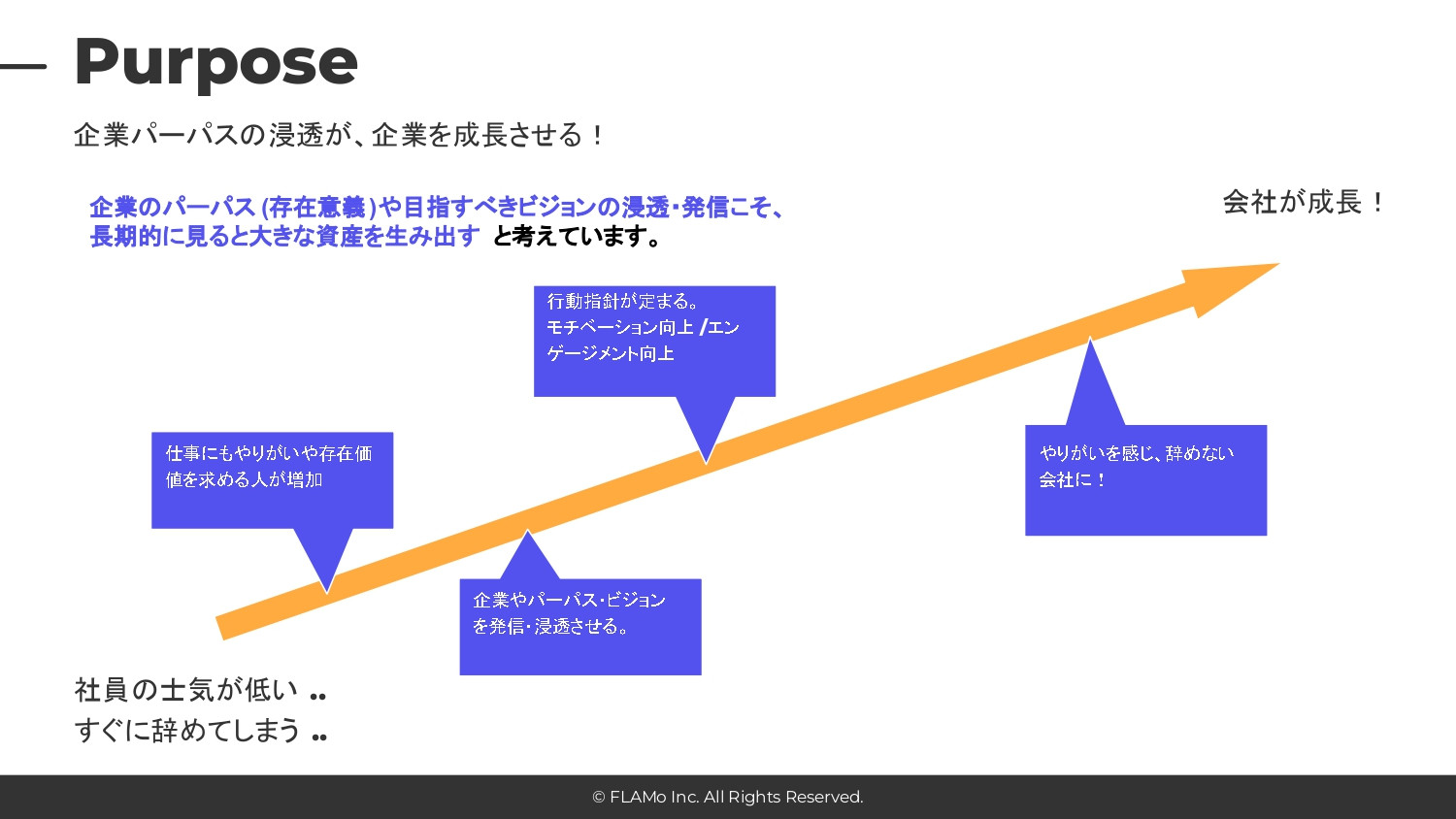 FLAMo合同会社 - パーパス動画のご提案資料 - {(5 + 1)}ページ目