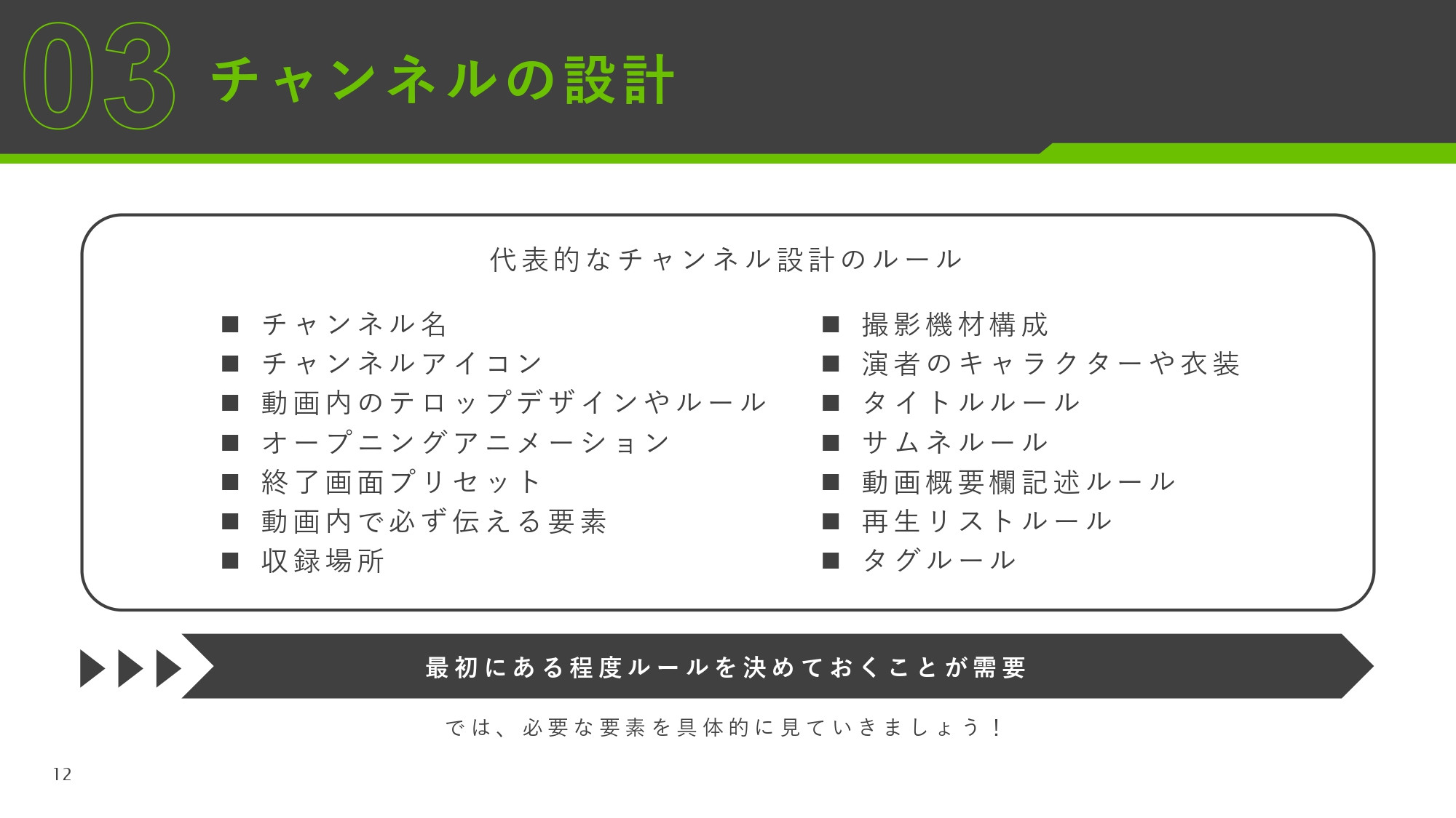 株式会社AtoOne - YouTube運用資料 - {(11 + 1)}ページ目