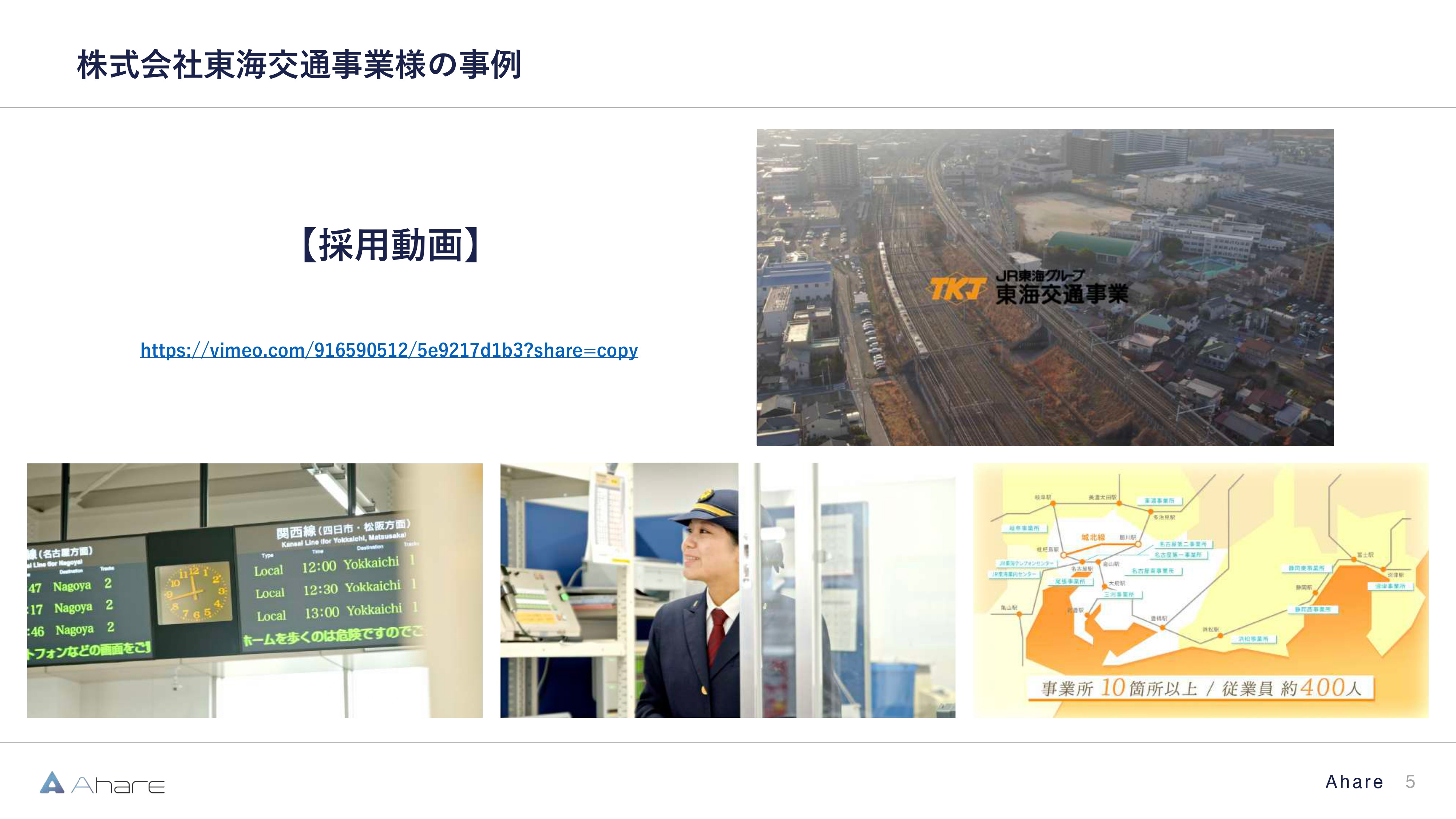 株式会社Ahare - 【株式会社Ahare】制作事例資料 - {(4 + 1)}ページ目