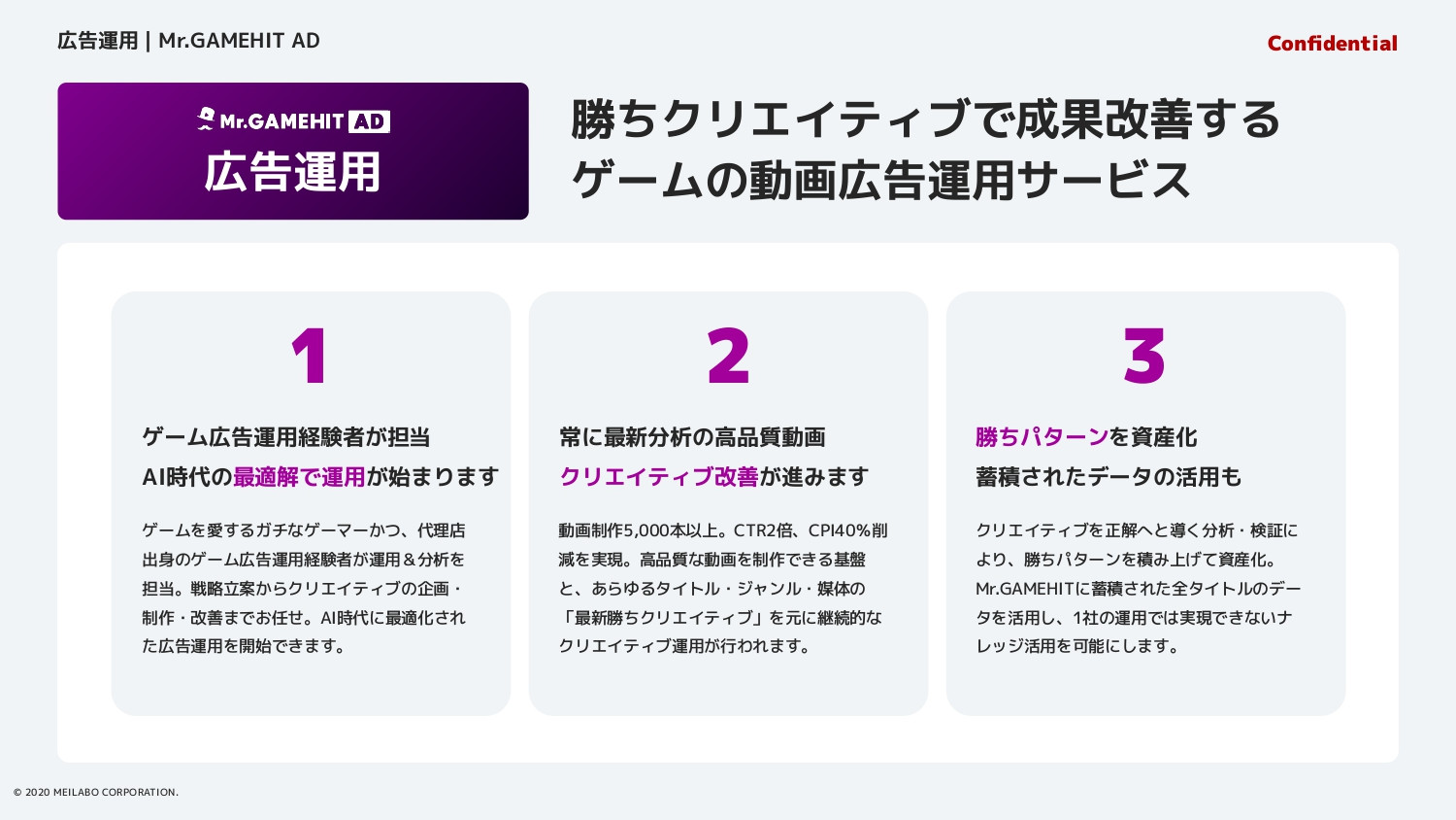 Mr.GAMEHIT（株式会社メイラボ） - Mr.GAMEHIT概要資料 - {(24 + 1)}ページ目
