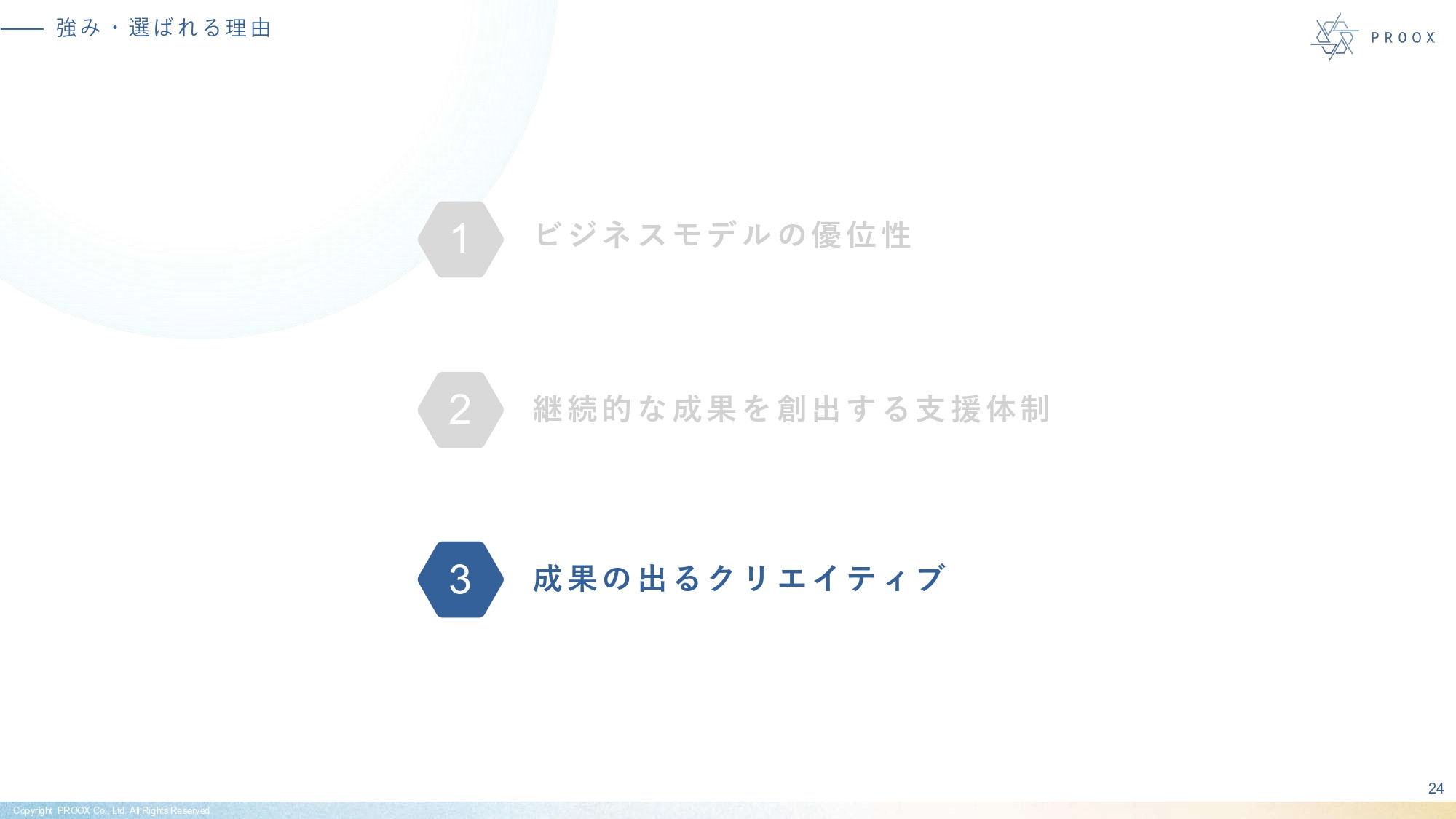 株式会社プルークス - 会社紹介資料 - {(24 + 1)}ページ目