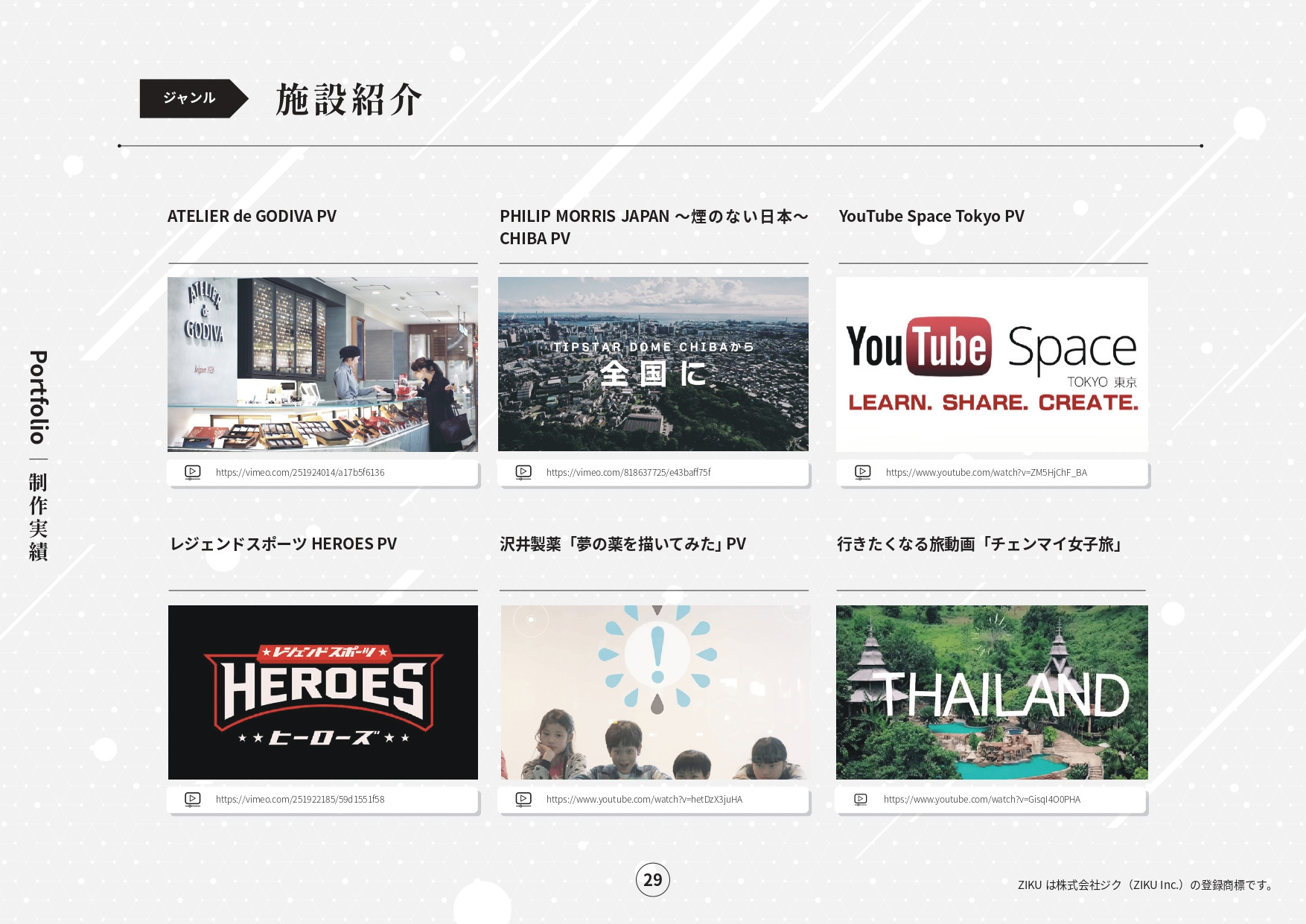 株式会社ジク - 会社案内 - {(28 + 1)}ページ目