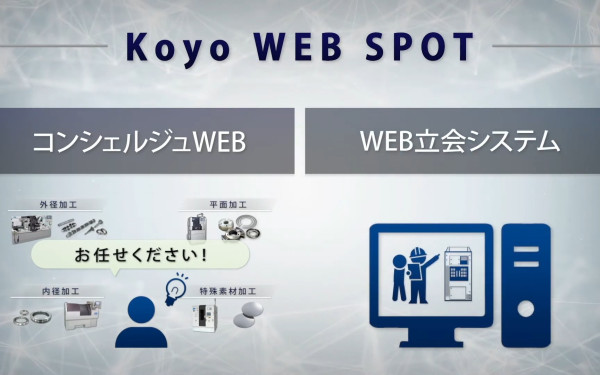 光洋機械工業 web立ち合いシステム