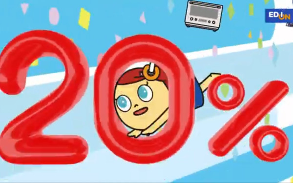 EDION 20％ポイントバック